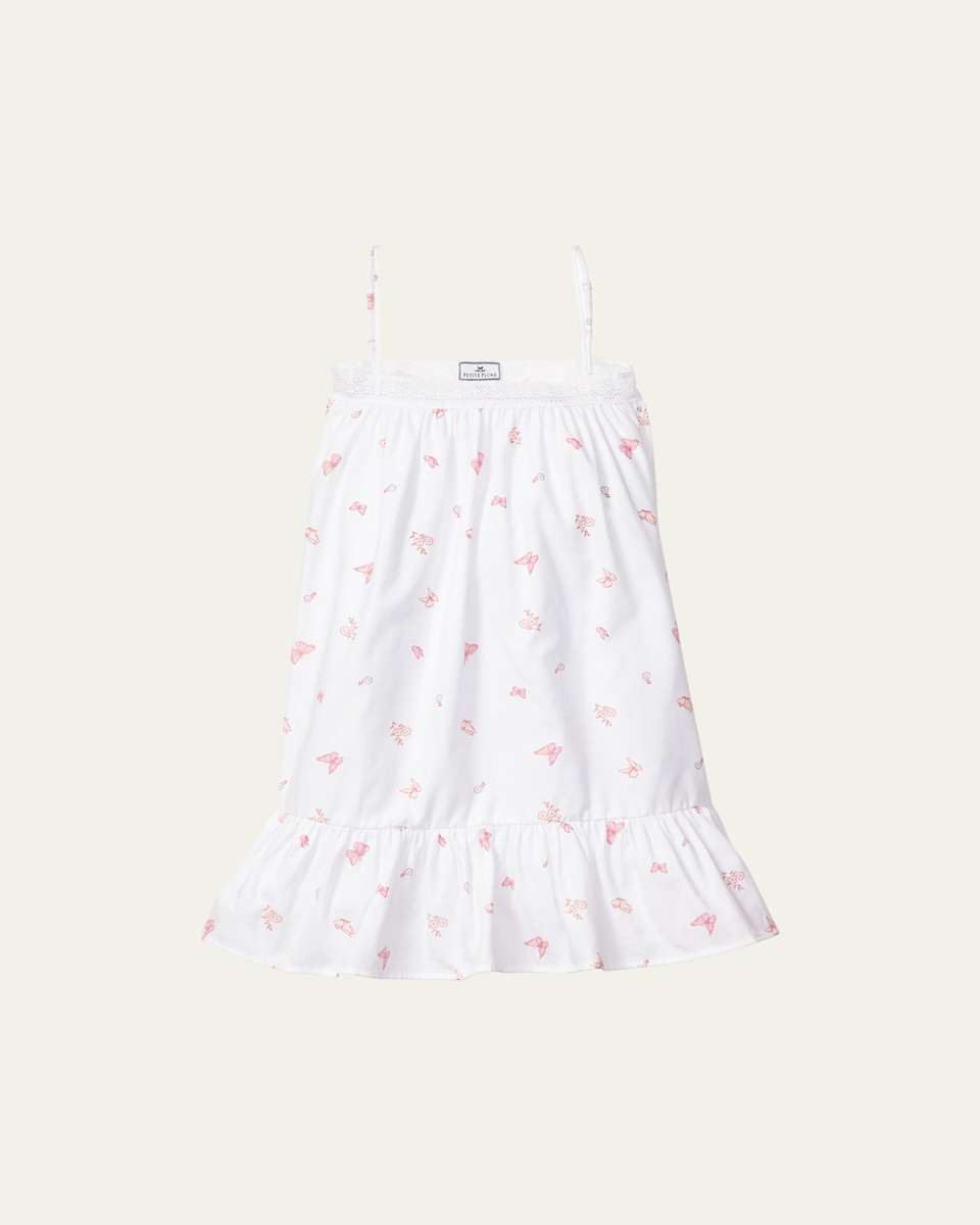 Girl's Butterflies Lily Nightgown, Size 6M-14