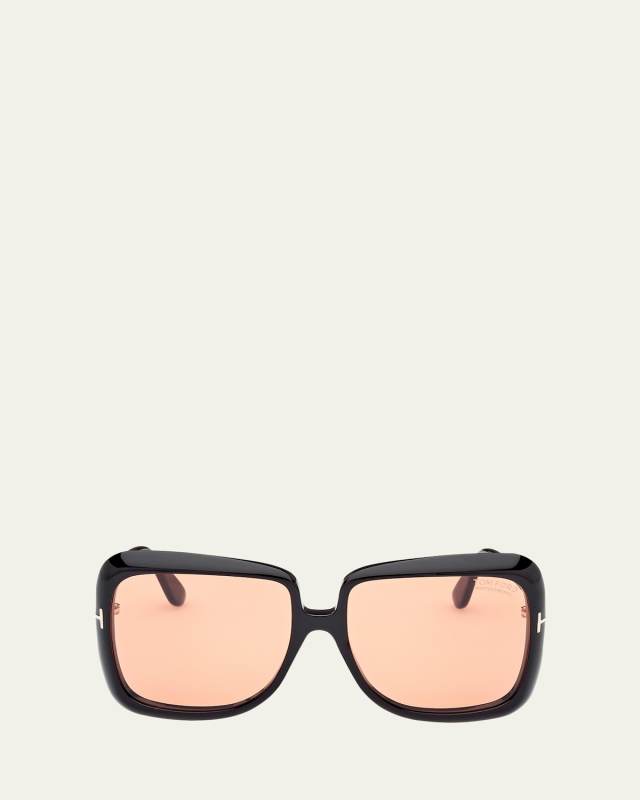 Lorelai Acetate Square Sunglasses