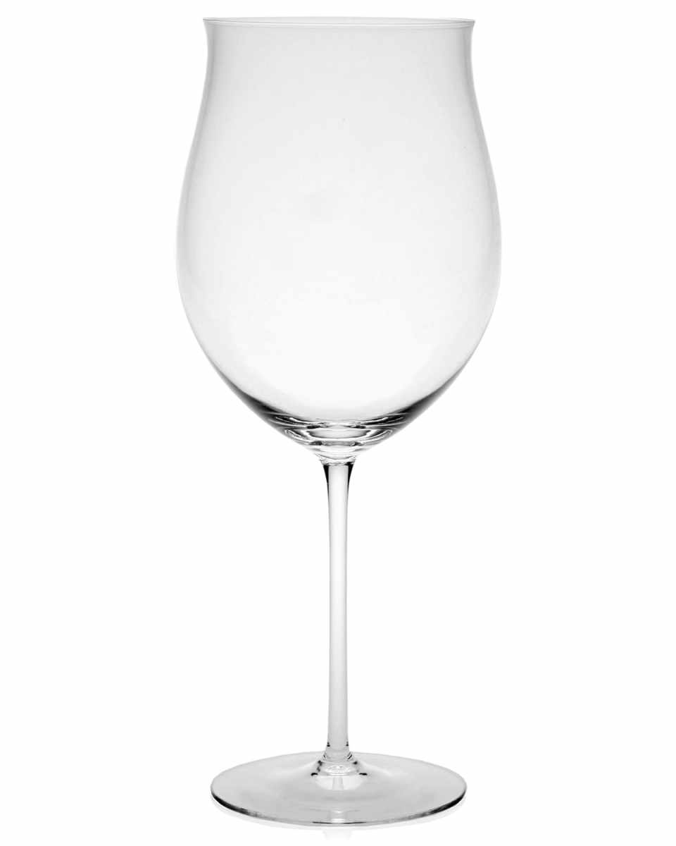 Olympia Burgundy Wine Glass