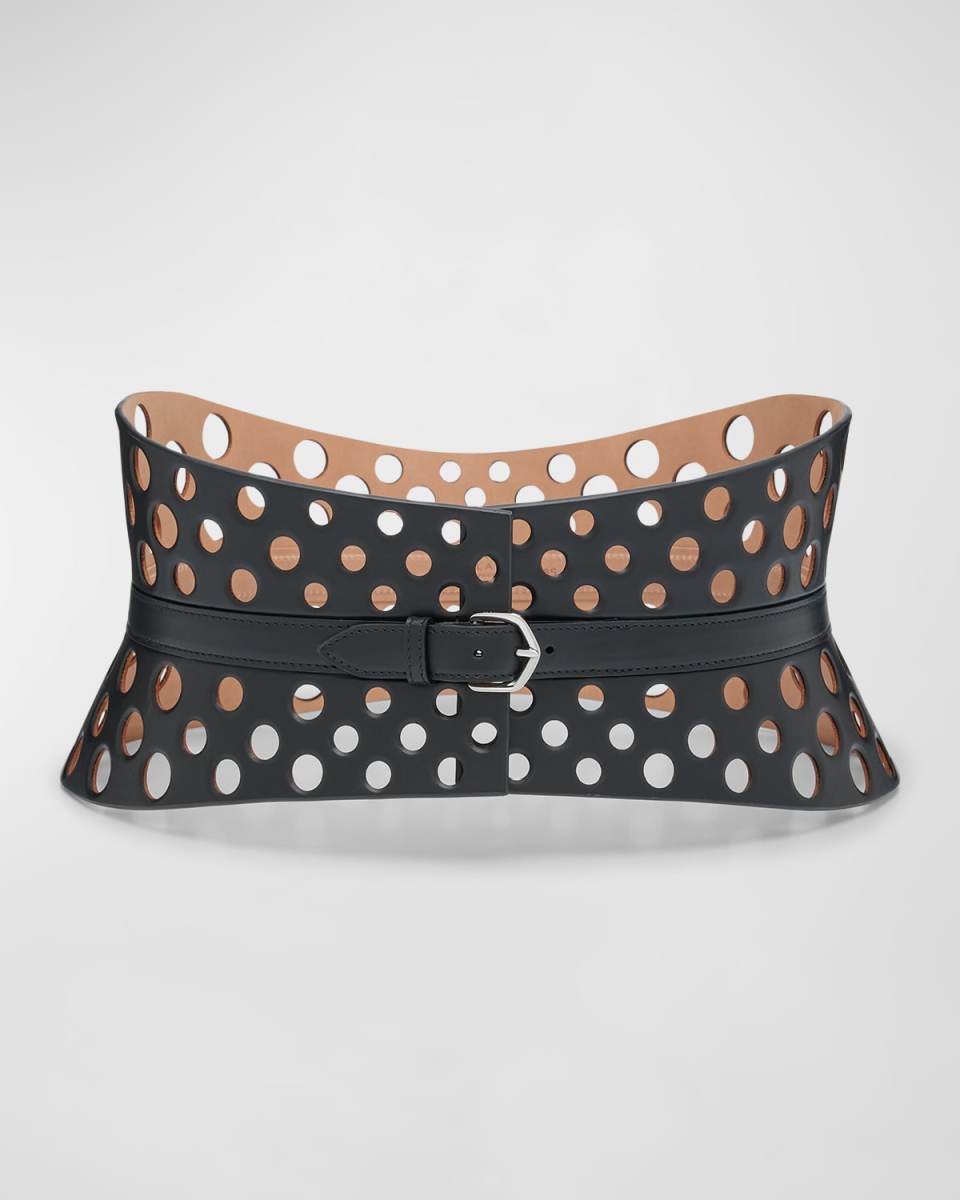 Neo Perforated Corset Belt