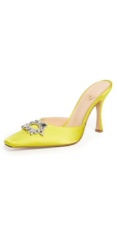 Nalebe Dimante Mules Yellow