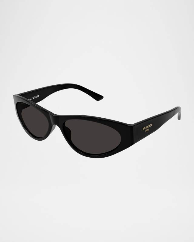 Logo-Print Acetate Sunglasses