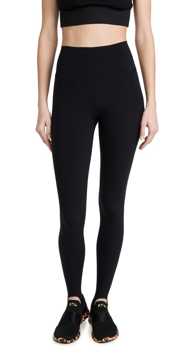 Splits59 River High Waist Airweight Stirrup Leggings Black