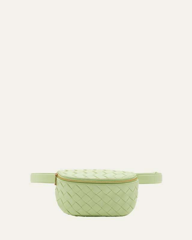 Padded Intrecciato Belt Bag