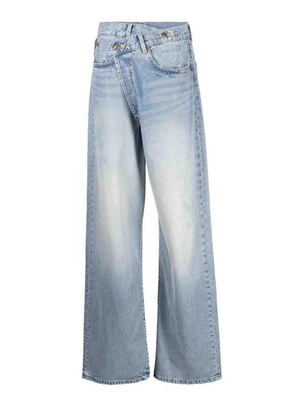 R13 Jean Bootcut - Bleu