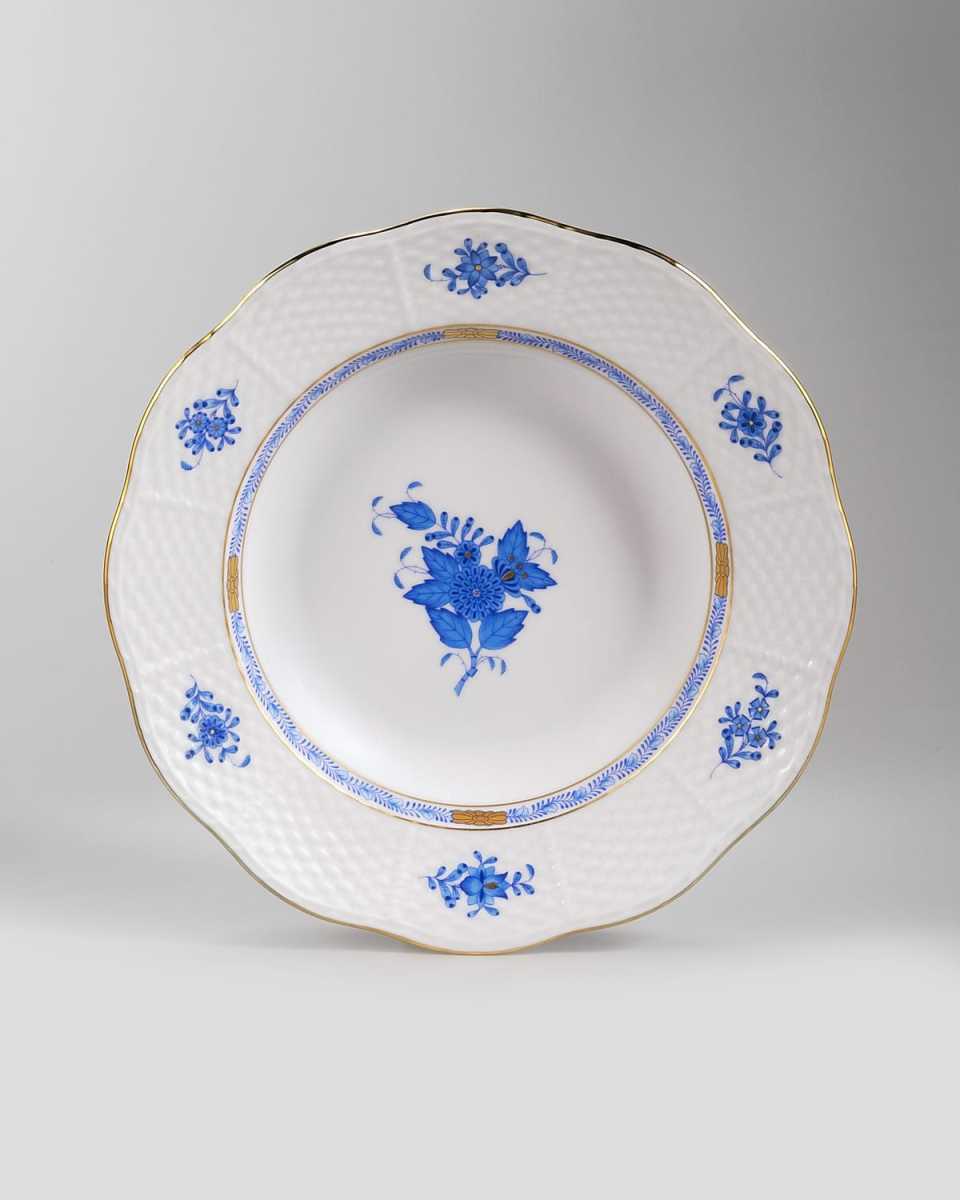 Chinese Bouquet Rim Soup Bowl