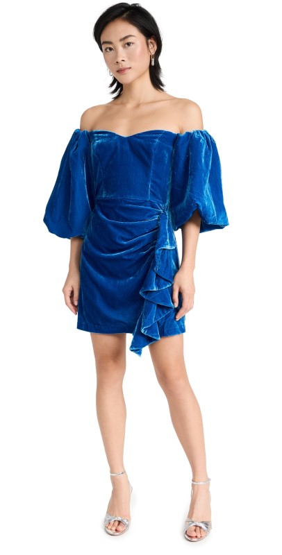 RHODE Adrian Dress Air Force Blue