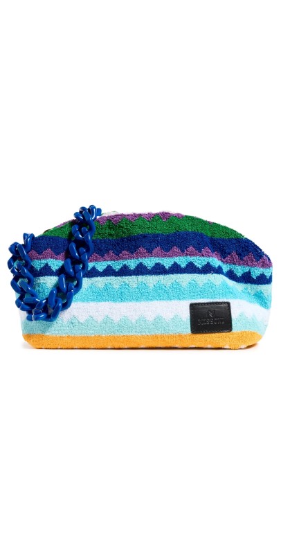 Missoni Small Clutch Spugna Multicolor/Nero/Blu