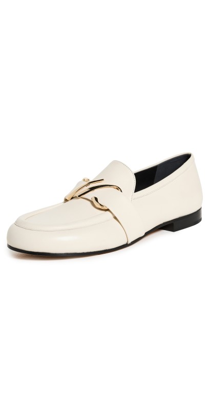 Proenza Schouler Monogram Loafers Cream