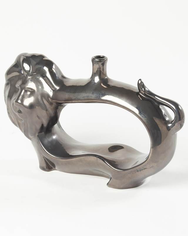Lion Vase