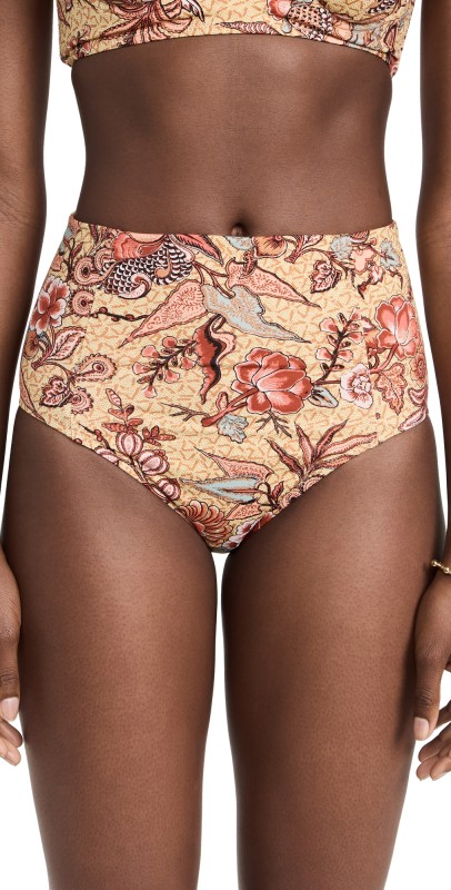 Ulla Johnson Zahara Bikini Bottoms Calla Lily