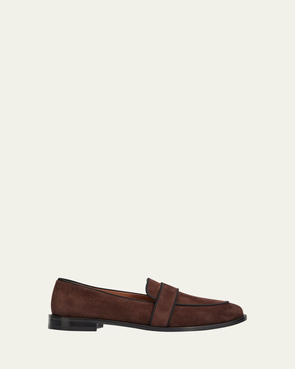 Martin Suede Slip-On Loafers