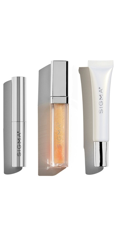 Sigma Beauty Lip Care Trio No Color