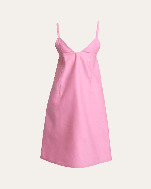 Camison Empire Waist Wool Dress