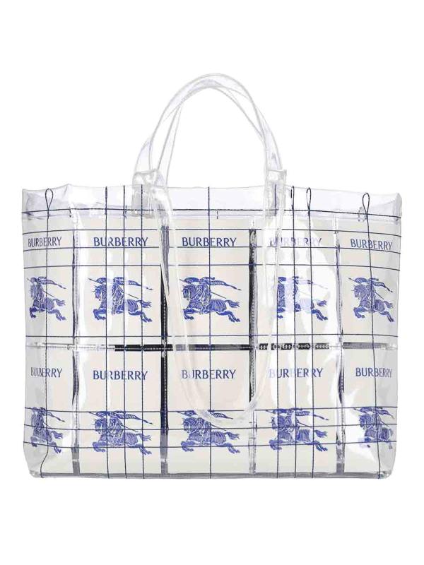 Burberry Sac Cabas - Blanc