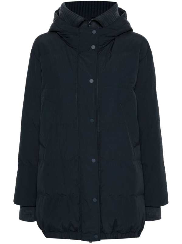 padded hooded jacket