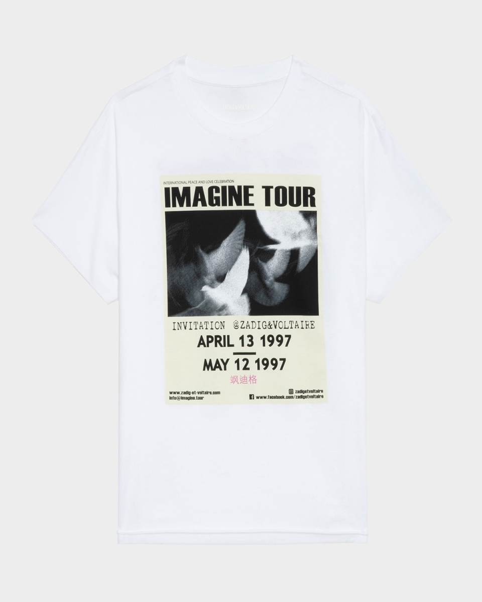 Tommer Imagine Tour Graphic Concert T-Shirt