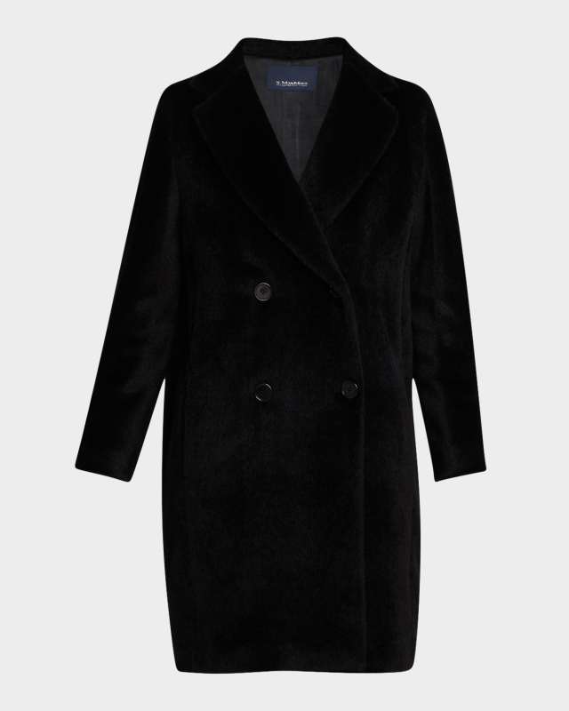 Roseto Double-Breasted Wool Coat