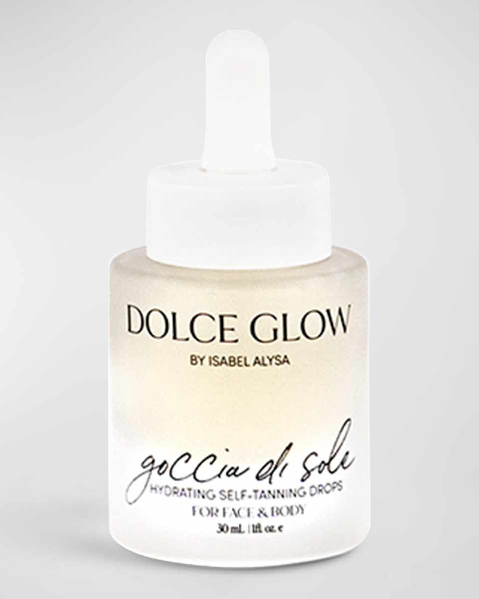Goccia De Sole Hydrating Tanning Drops Face And Body, 1 oz.