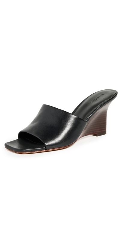 Vince Pia Sandals Black