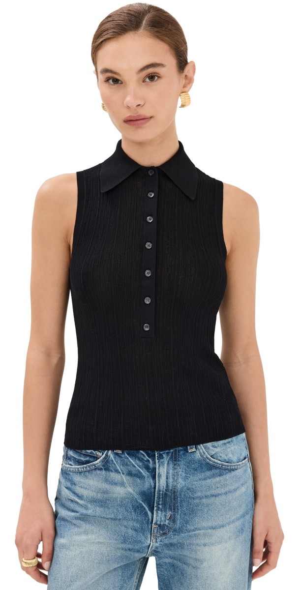 A. L.C. Oliver Top Black