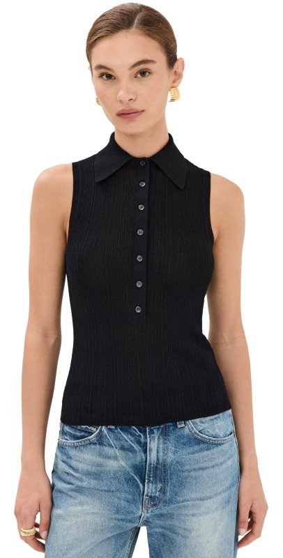 A. L.C. Oliver Top Black