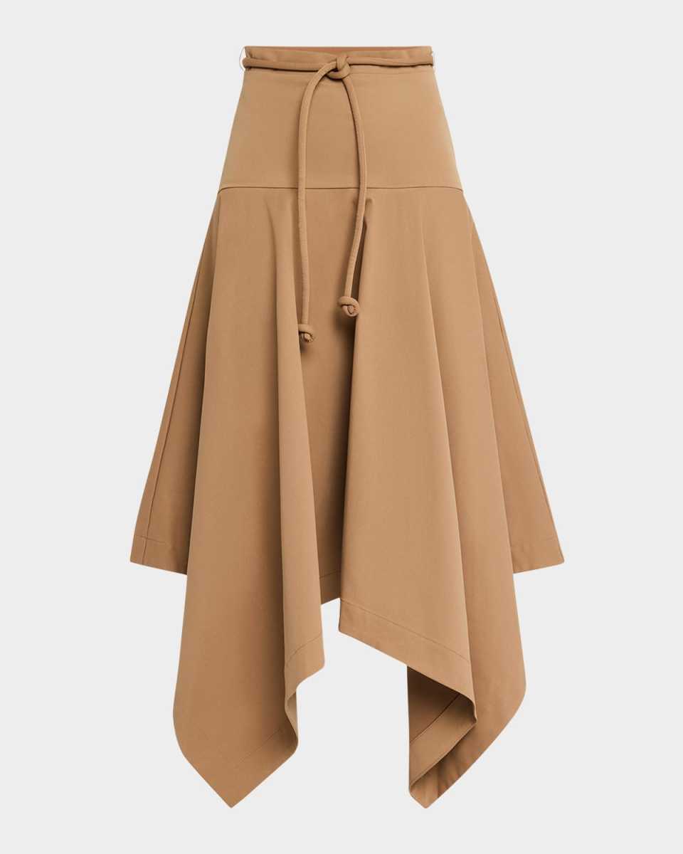 Mosaico Belted Handkerchief Skirt