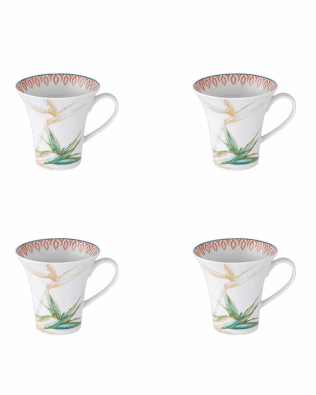 Fiji Mugs, Set of 4