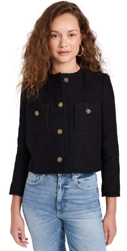ba & sh Meredith Jacket Black