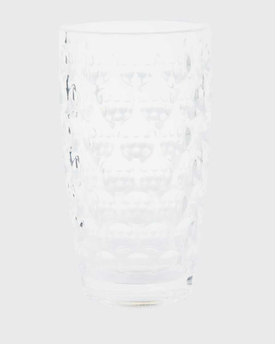 Lente Acrylic Highball Glass, Clear