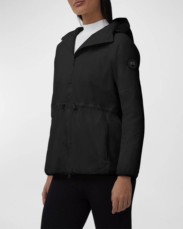 Lundell Hooded Jacket with Drawcord Waist