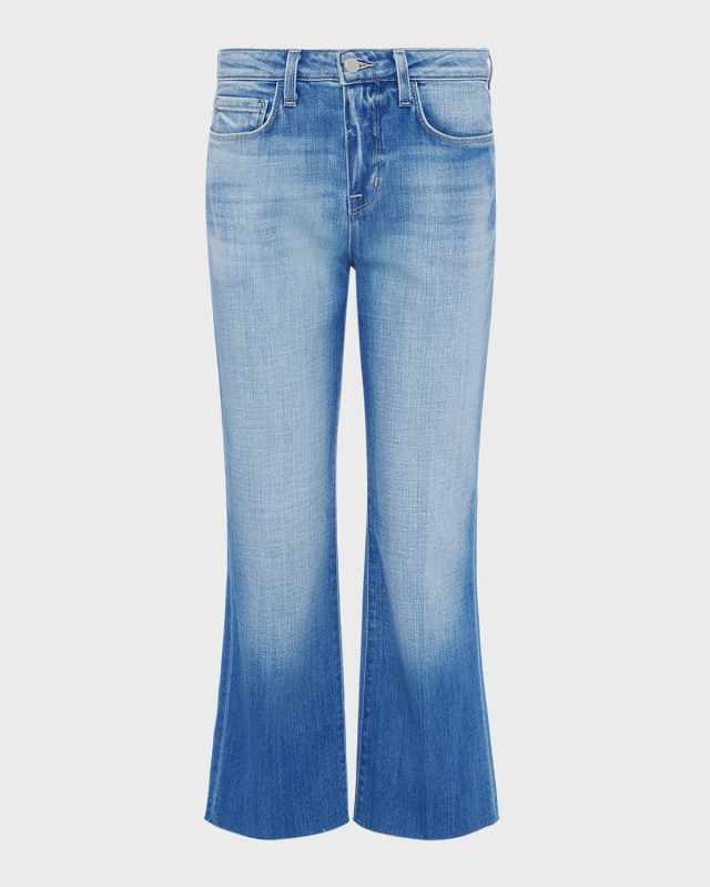 Wanda High-Rise Crop Wide-Leg Jeans