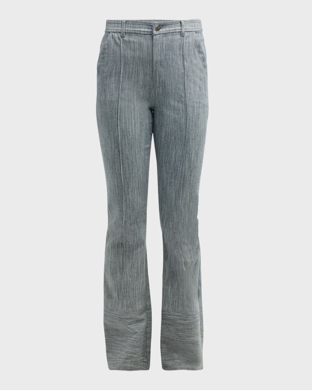 Evelyn Two-Tone Flare Pants