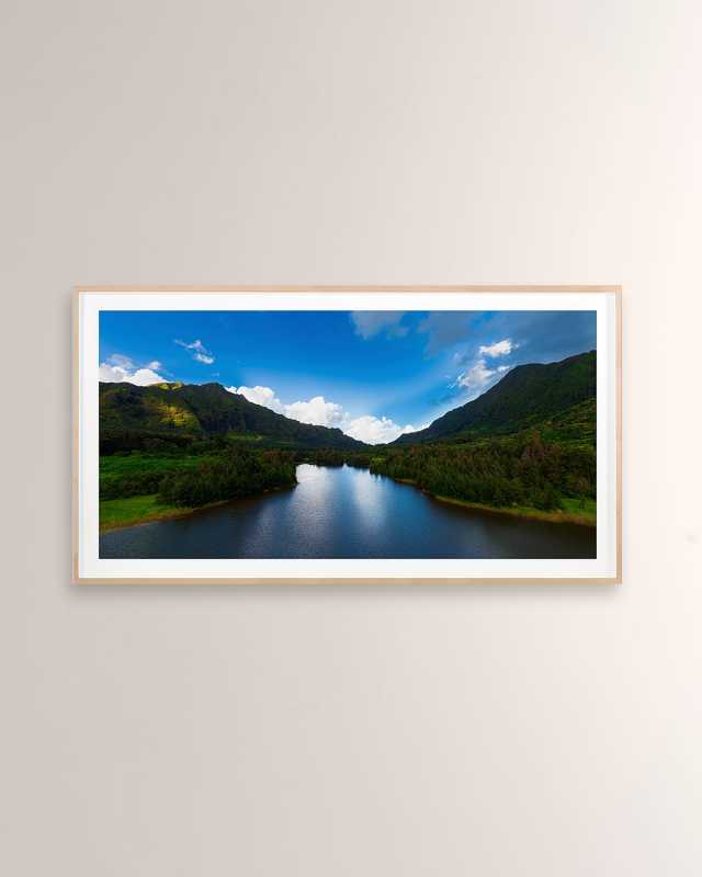 "Bow Reservoir" Digital Art Print by Jason Matias