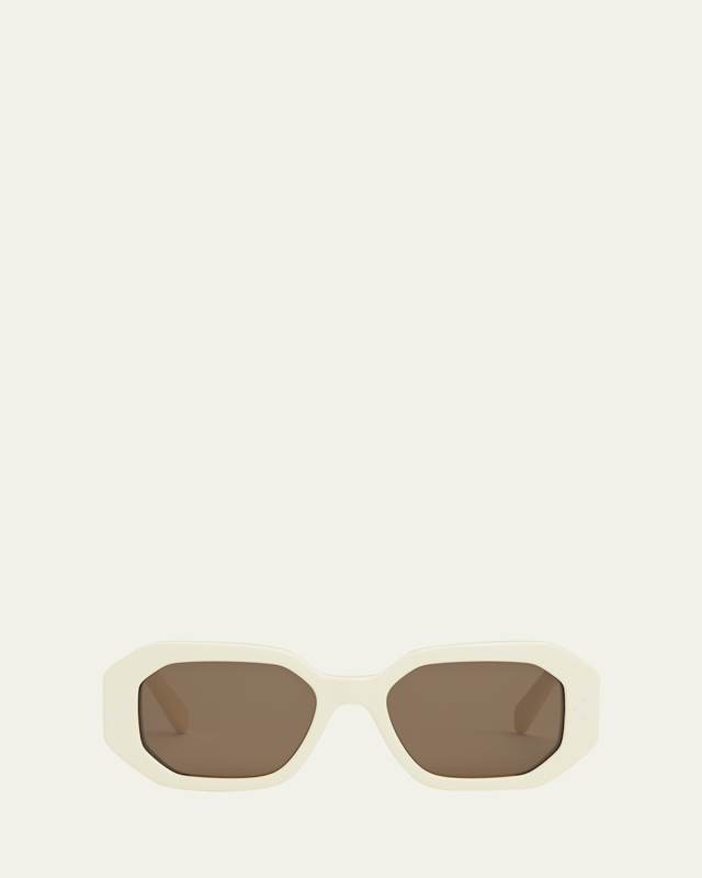 Bold 3 Dots Square Acetate Sunglasses