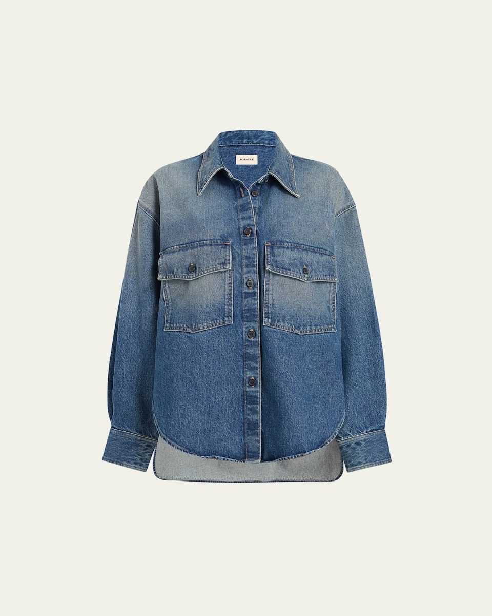 Mahmet Denim Button Down Shirt