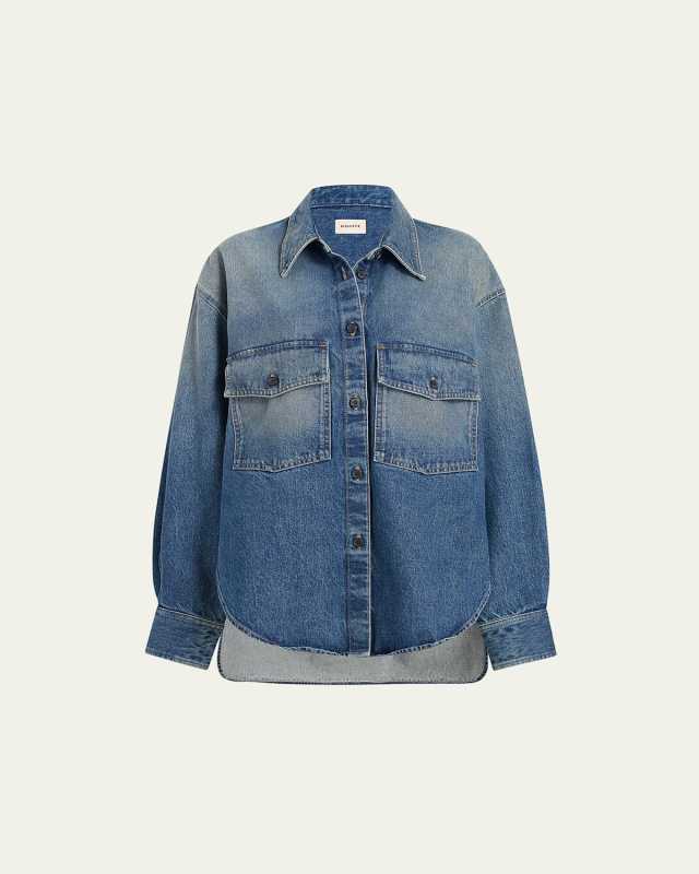 Mahmet Denim Button Down Shirt