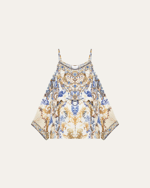 Soul Searching Drop-Shoulder Playsuit