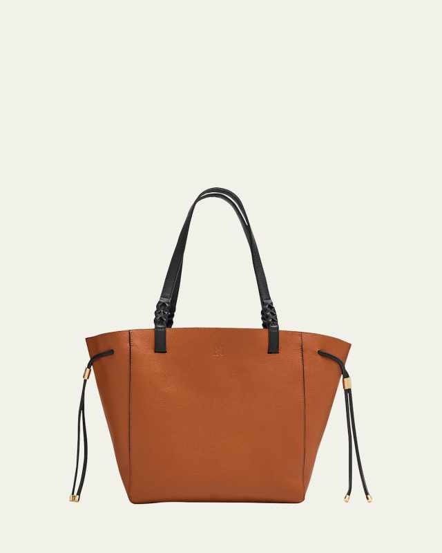 Alma Bicolor Leather Tote Bag