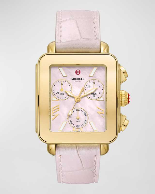 Deco Sport Chronograoh Watch, Peony