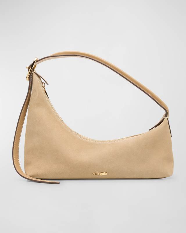 Lola Zip Leather Shoulder Bag