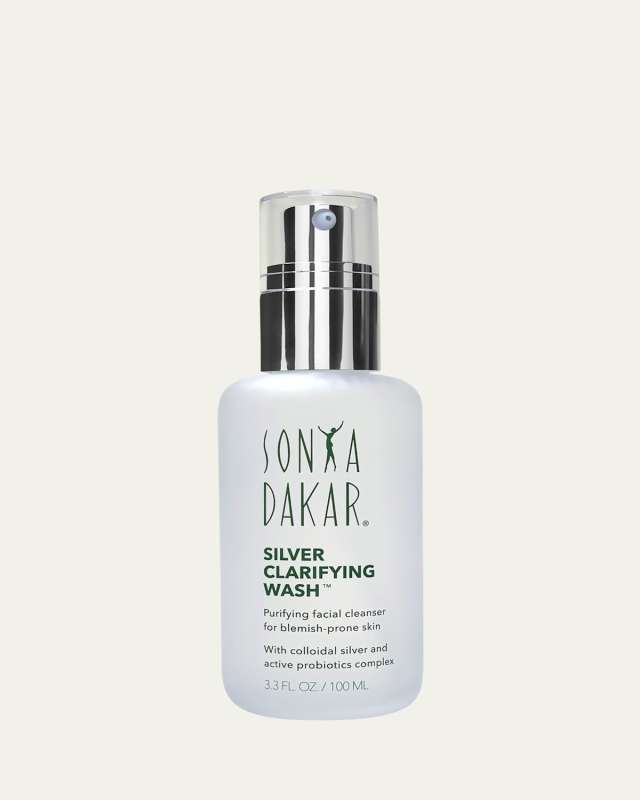 Silver Clarifying Facial Wash, 3.3 oz.