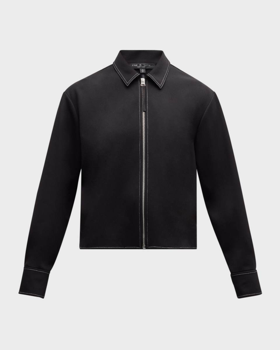 Juni Long-Sleeve Zip Top