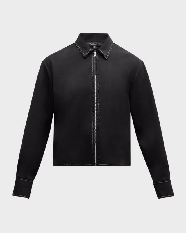 Juni Long-Sleeve Zip Top