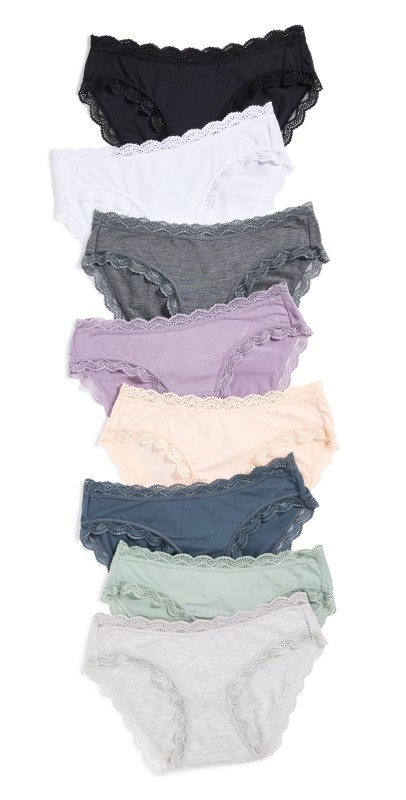 Stripe & Stare Original Knickers Eight Pack The Ultimate Basics