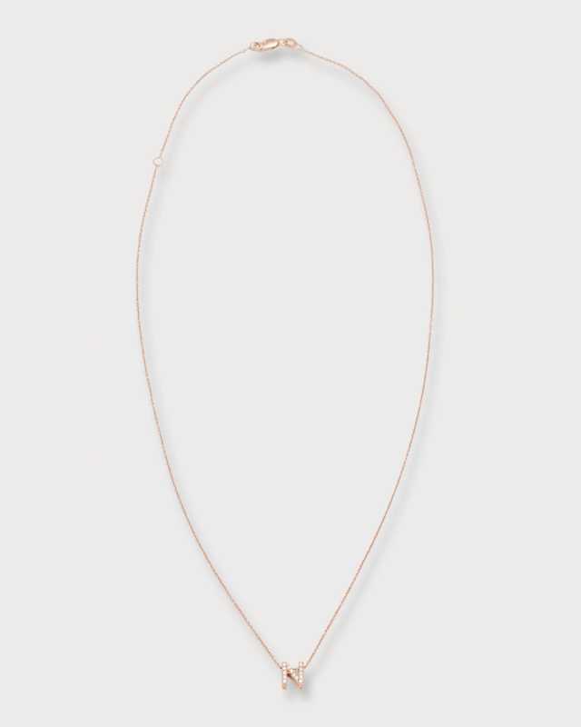 Diamond Love Letter Necklace