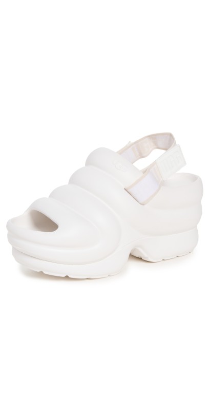 UGG Aww Yeah Sandals Bright White