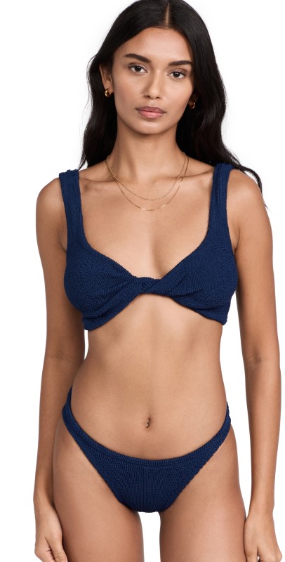 Hunza G Juno Bikini Set Navy