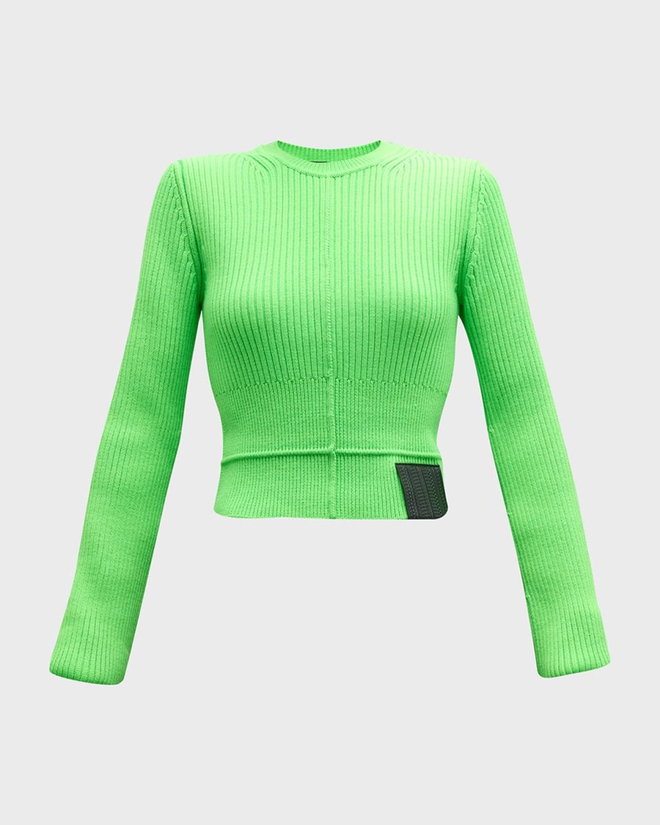 Femme Crewneck Rib Sweater