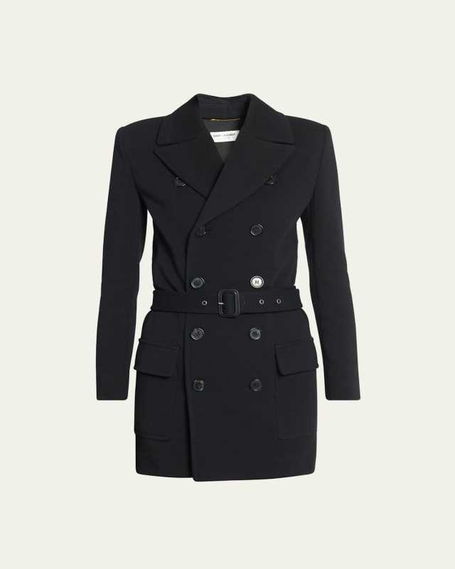 Belted Blazer Mini Dress